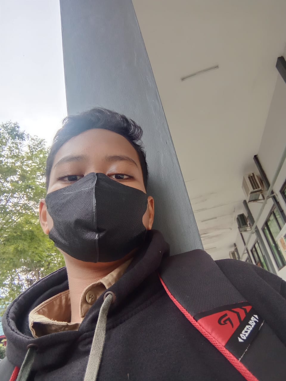 M.Fajar as a XI RPL 1 Student